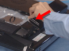 Image showing the I/O cover being replaced