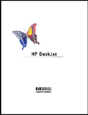 HP Deskjet 930c Series Printer - Printing a Test Page | HP 