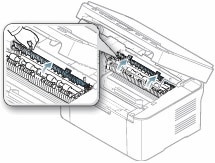 Impresoras láser multifunción de Samsung SCX-3200: Eliminar atascos de  papel | Soporte al cliente de HP®