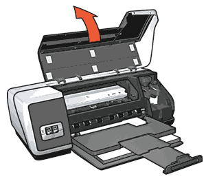 HP Deskjet 5740 Series Printers - Removing and Installing Print Cartridges  | HP® Customer Support