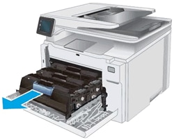 Consignment to understand slice HP Color LaserJet Pro M280 Printers - Replacing Toner Cartridges | HP®  Customer Support