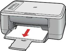 Le message " Bourrage papier " s'affiche sur l'imprimante tout-en-un HP  Deskjet série F2200 | Assistance clientèle HP®