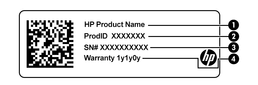 Identifying the service label