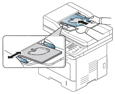 Stampante multifunzione laser Samsung ProXpress SL-M4080 - Caricamento  degli originali | Assistenza clienti HP®