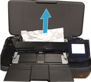 HP OfficeJet 250 Mobile Printers - 'Paper Jam' Error | HP® Customer Support