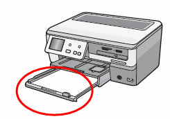 Le message " Bourrage papier " s'affiche sur les imprimantes tout-en-un HP  Photosmart séries C8150, C8180, C8183 et C8188 | Assistance clientèle HP®