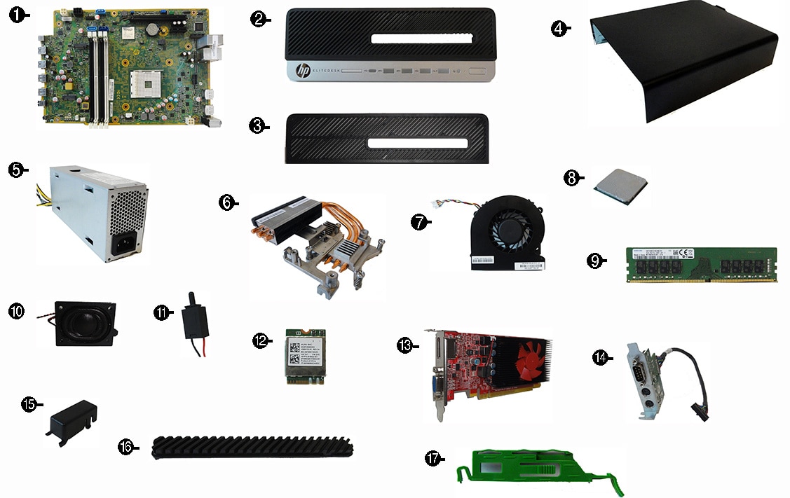 HP Elitedesk 705 G4 Small Form Factor PC - Illustrated Parts | HP® Customer  Support
