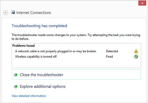 Troubleshoot Wireless Network Connections Vista
