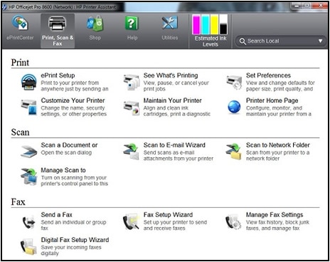 Hp scan utility for mac download