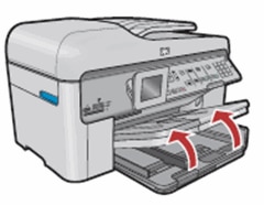 HP Photosmart Premium Fax (C309a and C309c) All-in-One Printers - 'Out of  Paper' Error Message and the Printer Does Not Pick Up or Feed Paper | HP®  Customer Support