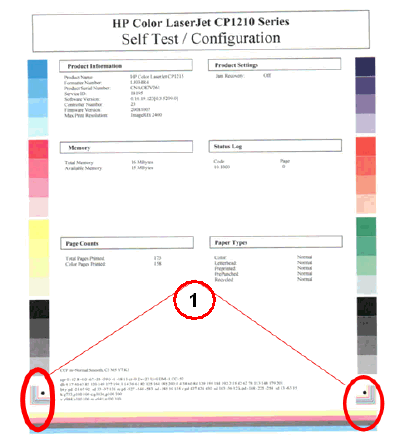 Impressoras HP Color LaserJet CP1215 e CP1217 - Resolver problemas na  qualidade da impressão | Suporte ao cliente HP®