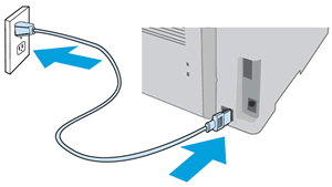 Conexión del cable de alimentación