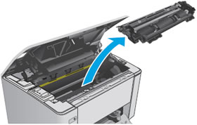 Remove the imaging drum and toner cartridge assembly