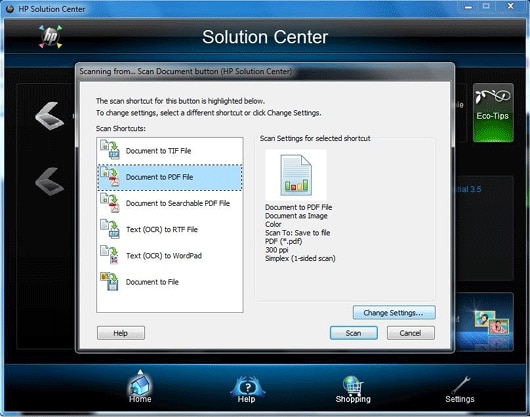 hp scanner software for windows 7