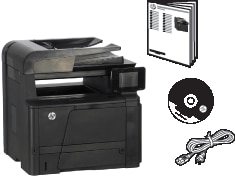 HP LaserJet Pro 400 MFP M425 - Configuração da impressora (hardware) |  Suporte ao cliente HP®