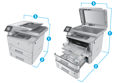 HP LaserJet Pro MFP M426, M427 - Printer specifications | HP® Customer  Support