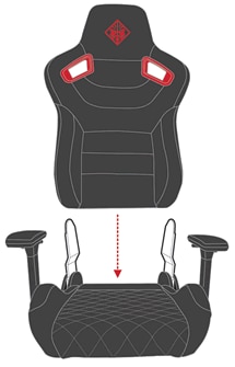 OMEN by HP Citadel Gaming Chair - Setting Up the OMEN by HP Citadel Gaming  Chair | HP® Customer Support