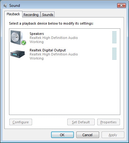 Windows Vista Play Mic Through Speakers