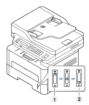 Impresoras láser MFP de Samsung Xpress SL-M267x, SL-M287x, SL-M288x: Cargar  el papel en la bandeja | Soporte al cliente de HP®
