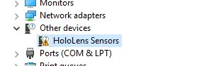Headset not working alert shown in Device Manager