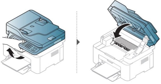 Stampante multifunzione laser Samsung Xpress SL-M2070-M2079 - Eliminazione  degli inceppamenti della carta | Assistenza clienti HP®