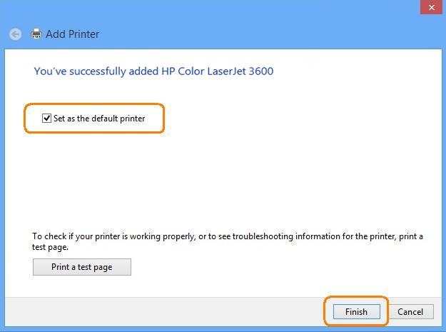 Hp Color Laserjet 3500 3550 And 3600 Install The Hp Driver Created For Windows Vista To Print In Windows Hp Customer Support