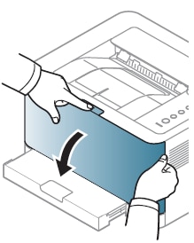 Samsung Laserdrucker - Austauschen des Resttonerbehälters | HP®  Kundensupport