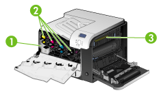 HP Color LaserJet CP3525 Series Printer - Replace supplies | HP® Customer  Support
