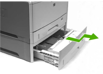 Hp Laserjet 5200 Printer Series Replace The Tray 2 X Feed Roller Hp Customer Support