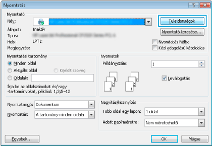 HP LaserJet Pro MFP M521 - Nyomtatás mindkét oldalra kézi átfordítással  (Windows) | HP® Ügyféltámogatás
