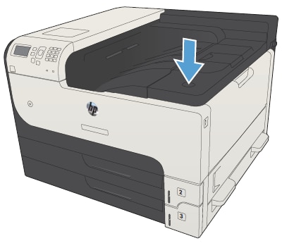 HP LaserJet Enterprise 700 M712 - 13.B2 jam error in the toner-cartridge  area | HP® Customer Support