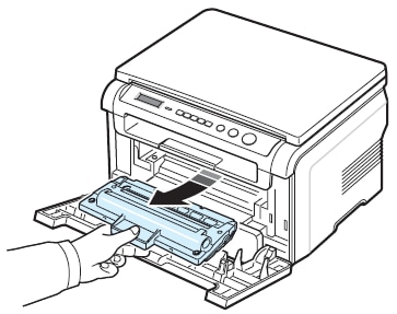 Samsung SCX-4200 Laser MFP - Replacing the Toner Cartridge | HP® Customer  Support