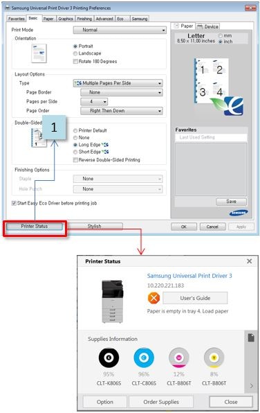 Samsung Printers - Host Application: Status Monitor | HP® Customer Support