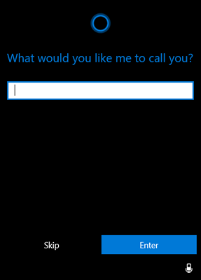 Cortana が呼ぶあなたの名前の変更