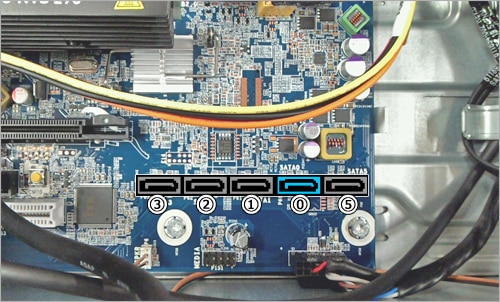 HP Z230 - SATA ポートの番号を確認する方法 | HP®カスタマーサポート