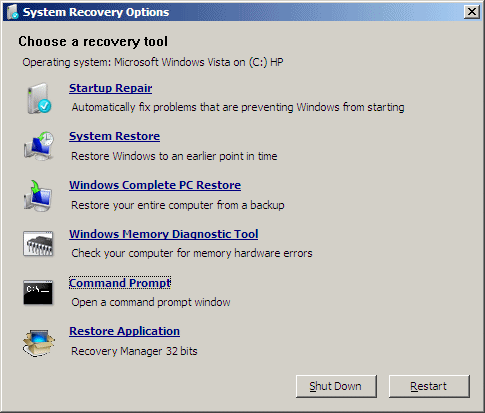 Computer Software Vista