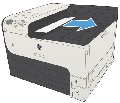 HP LaserJet Enterprise 700 M712 - 13.E1, 13.E6 jam error in the output bin  | HP® Customer Support