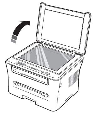 Samsung SCX-4300 Laserdrucker-Multifunktionsgerät - Einlegen von Vorlagen |  HP® Kundensupport