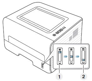 Samsung-lasertulostimet ML-2950 - 2956 - paperin lisääminen |  HP®-asiakastuki