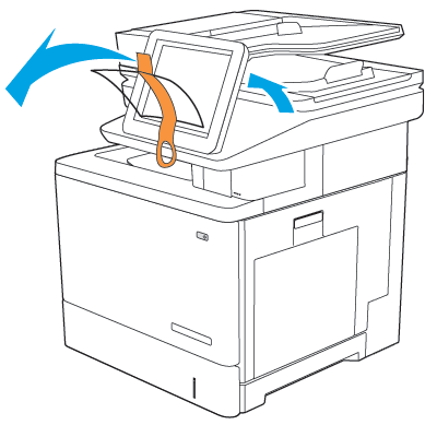 HP Color LaserJet Enterprise MFP M577 - Setting up the printer (hardware)  (z and c models) | HP® Customer Support