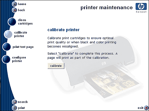 Stampanti HP Deskjet serie 3300, 3400, 3550, 3600, 3700 e 3840 -  Calibrazione delle cartucce di stampa | Assistenza clienti HP®
