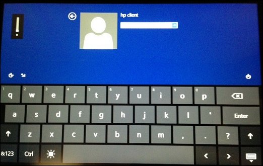 Network Boot brings you to the sign-in screen