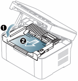 Impresoras láser multifunción de Samsung SCX-3200: Eliminar atascos de  papel | Soporte al cliente de HP®