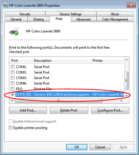 Impresoras HP Color LaserJet y LaserJet: instalaciones USB y de red por  medio de Asistente para agregar impresoras/Windows Update en Windows 7 |  Soporte al cliente de HP®