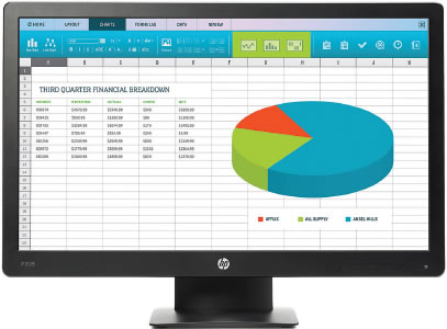 Monitor HP ProDisplay P203 de 20 pulgadas -Información general | Soporte al  cliente de HP®