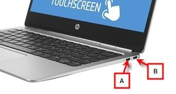 HP EliteBook Folio G1 Notebook PCs - USB-C Port B Does Not Function After  Initial Computer Setup | HP® Customer Support