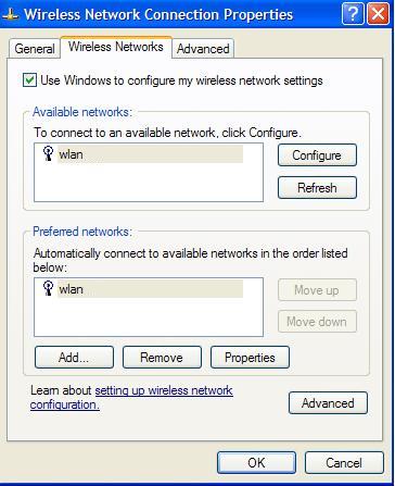 conectar wifi windows xp professional