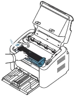 Samsung ML-1860, ML-1865 Laser Printer - Replacing the Toner Cartridge |  HP® Customer Support