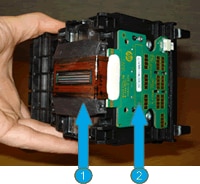 Imagem: Injetores e contatos elétricos