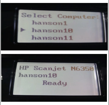 HP Scanjet N6350 Networked Document Flatbed Scanner 